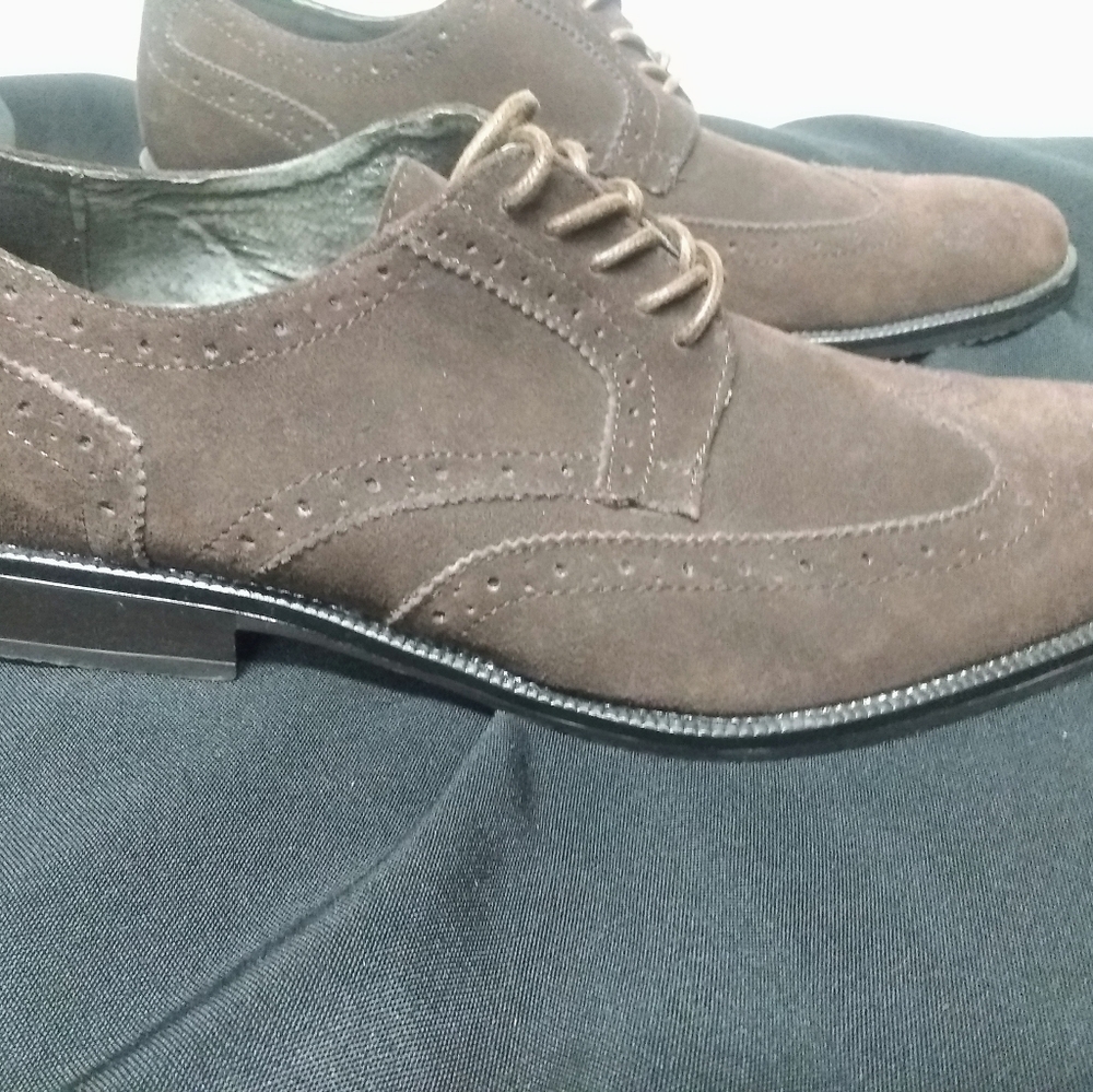 New Suede Shoes Genuine Leather